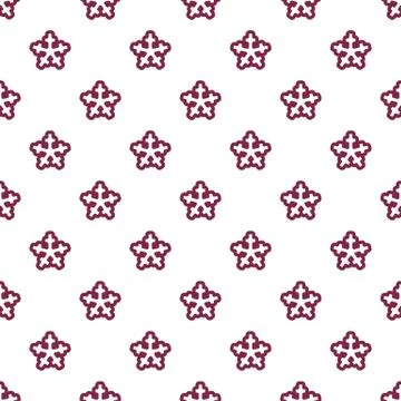 Vector christmas seamless pattern Stock Illustration