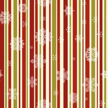 Vector christmas seamless pattern with snowflakes Stock Illustration