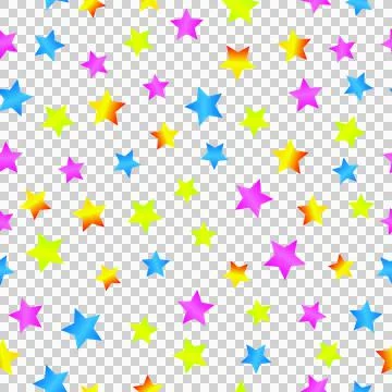 Vector christmas seamless pattern, texture. Stars. Stock Illustration