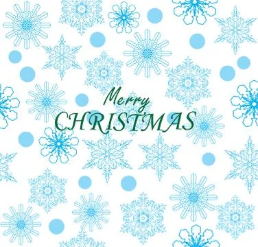 Vector Christmas Snowflake Stock Illustration