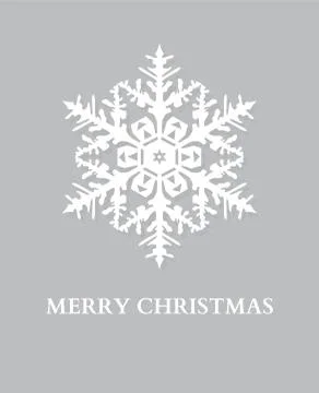 Vector Christmas Snowflake Stock Illustration