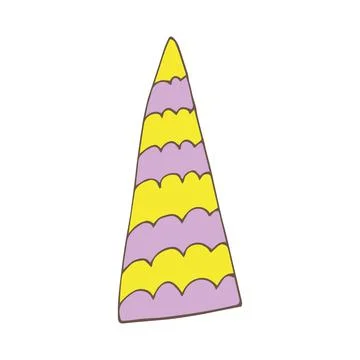 Vector Christmas tree. Decorative Christmas tree. Stock Illustration