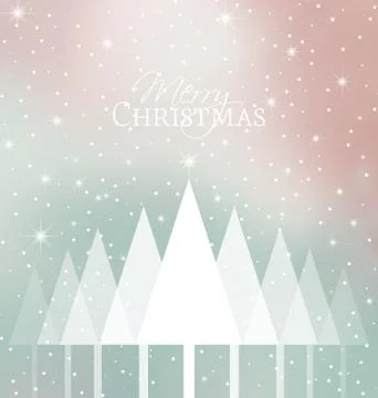 Vector Christmas tree Stock Illustration