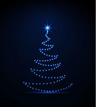 Vector Christmas Tree Stock Illustration