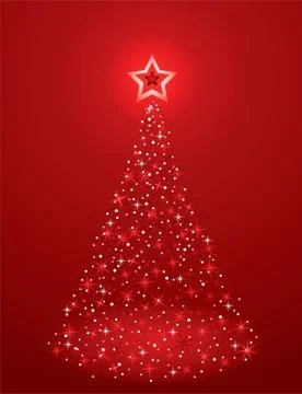 Vector christmas tree Stock Illustration
