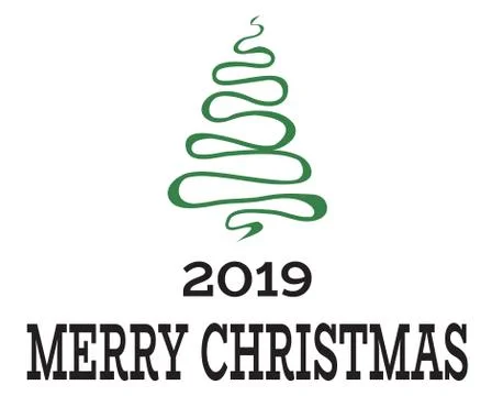 Vector Christmas Tree Illustrazione stock