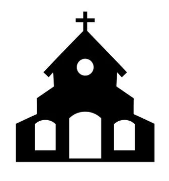 Vector church icon Stock Illustration