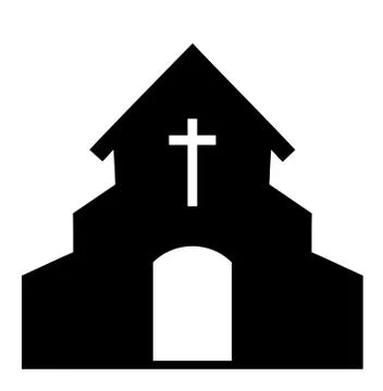 Vector church icon Stock Illustration