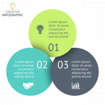 Vector circle arrows infographic, diagram, graph, presentation, chart. Business Illustrazione stock