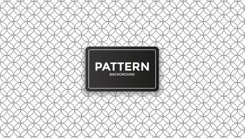 Vector of Circle Batik Pattern. Perfect for background design, additional design Stock Illustration