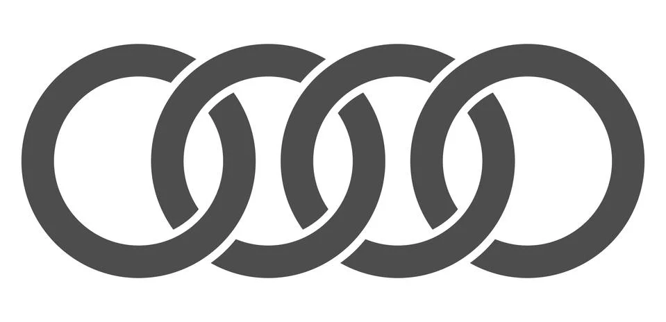 Vector Circle Chain Flat Icon Symbol Ilustración de archivo
