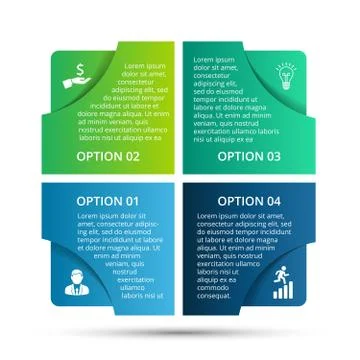 Vector circle element for infographic. Stock Illustration
