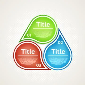 Vector circle infographic. Template for diagram, graph, presentation and char Stock Illustration