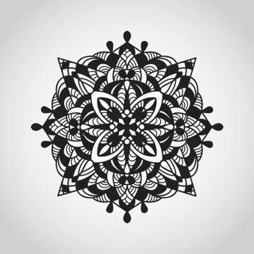 Vector circle pattern Illustrazione stock