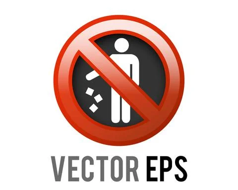 Vector circle restricted icon with water tap, cup and red stroke. Illustrazione stock