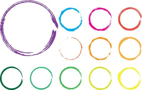 Vector circles Stock Illustration