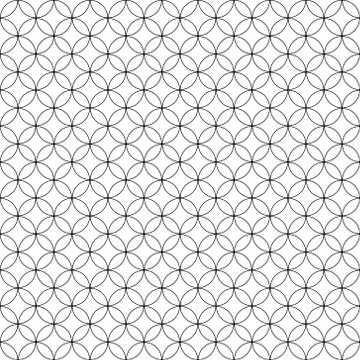 Vector circles pattern for design. Stockillustratie