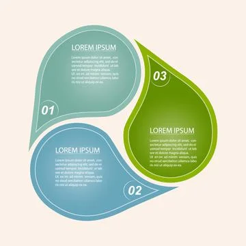 Vector circular infographic template. A pie chart, chart, plan, or business c Stock Illustration