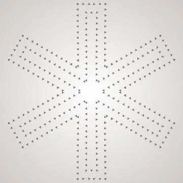 Vector circular pattern in the form of intricate flower. Mandala. Lacy napkin Illustrazione stock