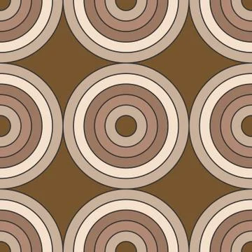 Vector circular seamless pattern 스톡 일러스트