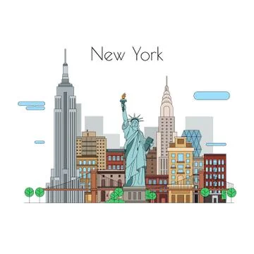 Vector city Stock Illustration