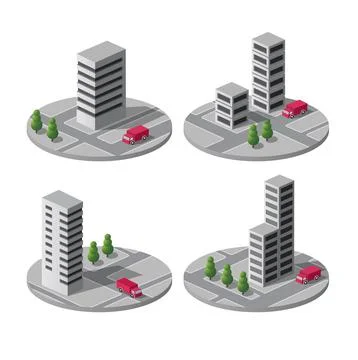 Vector city Stock Illustration