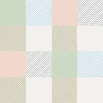 Vector classic seamless plaid pattern in trendy 2026 colors. Multicolor gin.. 스톡 일러스트