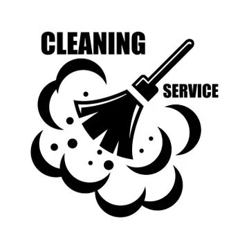 Vector cleaning service icon イラスト素材
