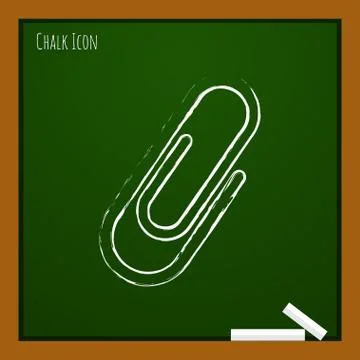 Vector clip icon. Eps10 Stock Illustration