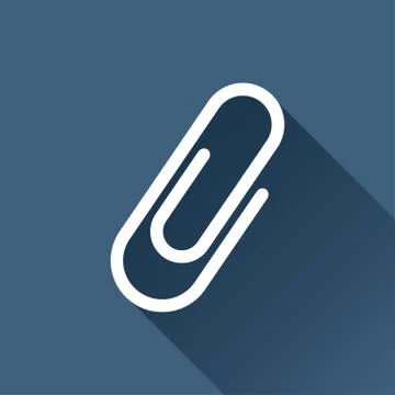Vector clip icon Stock Illustration