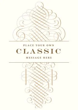 Vector clipart ornament template Иллюстрация