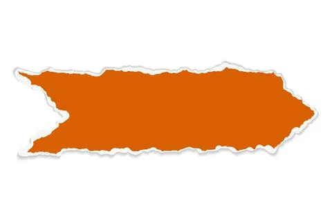 Vector clippings in the form of a pointer, directions. Torn pieces of paper on a Stock Illustration