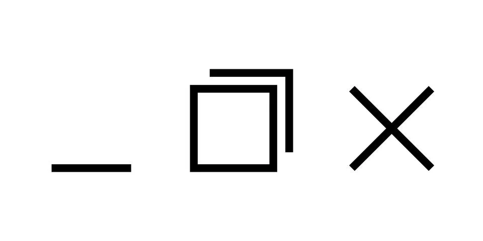 Vector close web window design. Computer button illustration concept. Stock Illustration