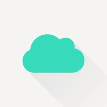 Vector cloud icon Stock Illustration