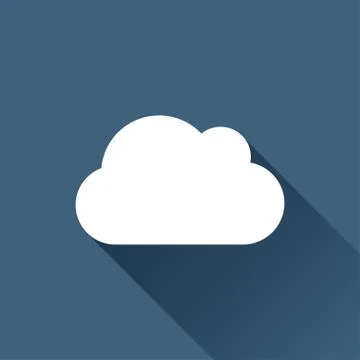 Vector cloud icon Stock Illustration
