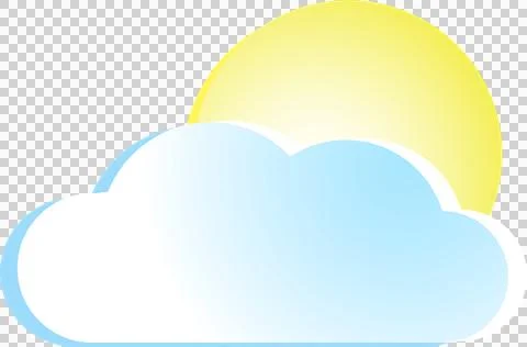 Vector cloud shapes, cloud icons for web and app, for cloud computing and s.. Stock Illustration