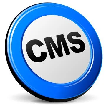 Vector cms icon Stock Illustration