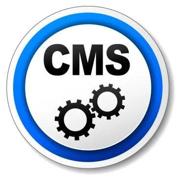 Vector cms icon Stock Illustration