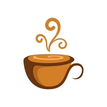 Vector Coffee Logo Design Template Stock Illustration