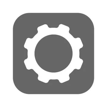 Vector Cog Icon Stock Illustration