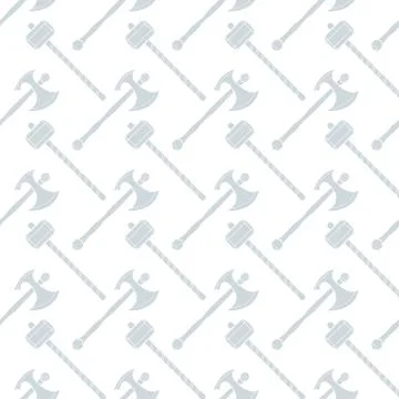 Vector cold steel arms pattern. Stock Illustration