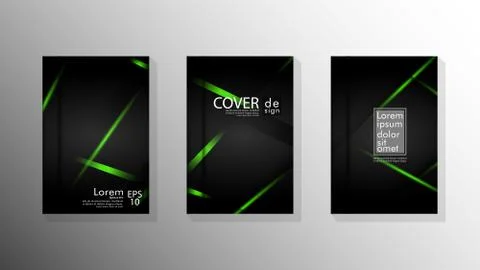Vector collection of book cover backgrounds. eps 10 vector design illustratio 스톡 일러스트