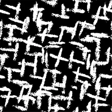 Vector collection ink hand drawn hatch texture, lines, points, hatching, strokes Stock-Illustration