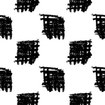 Vector collection ink hand drawn hatch texture, lines, points, hatching, strokes Stock-Illustration