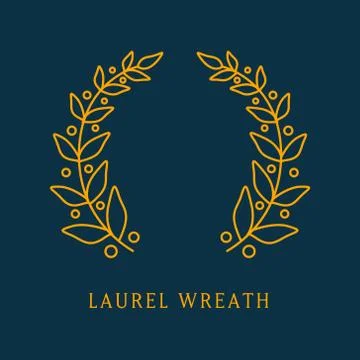Vector Collection of Laurels, Floral Elements and Banners Stock Illustration