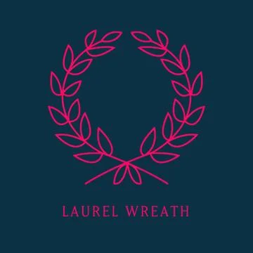 Vector Collection of Laurels, Floral Elements and Banners Illustrazione stock