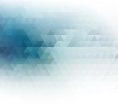 Vector color abstract geometric banner with triangle. Illustrazione stock
