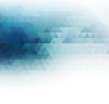 Vector color abstract geometric banner with triangle. Stockillustratie