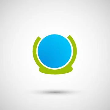 Vector color abstract object eps Stock Illustration