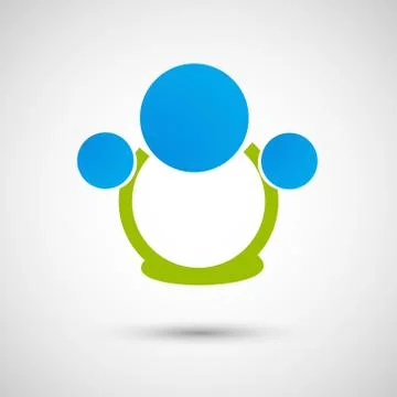 Vector color abstract object eps Stock Illustration